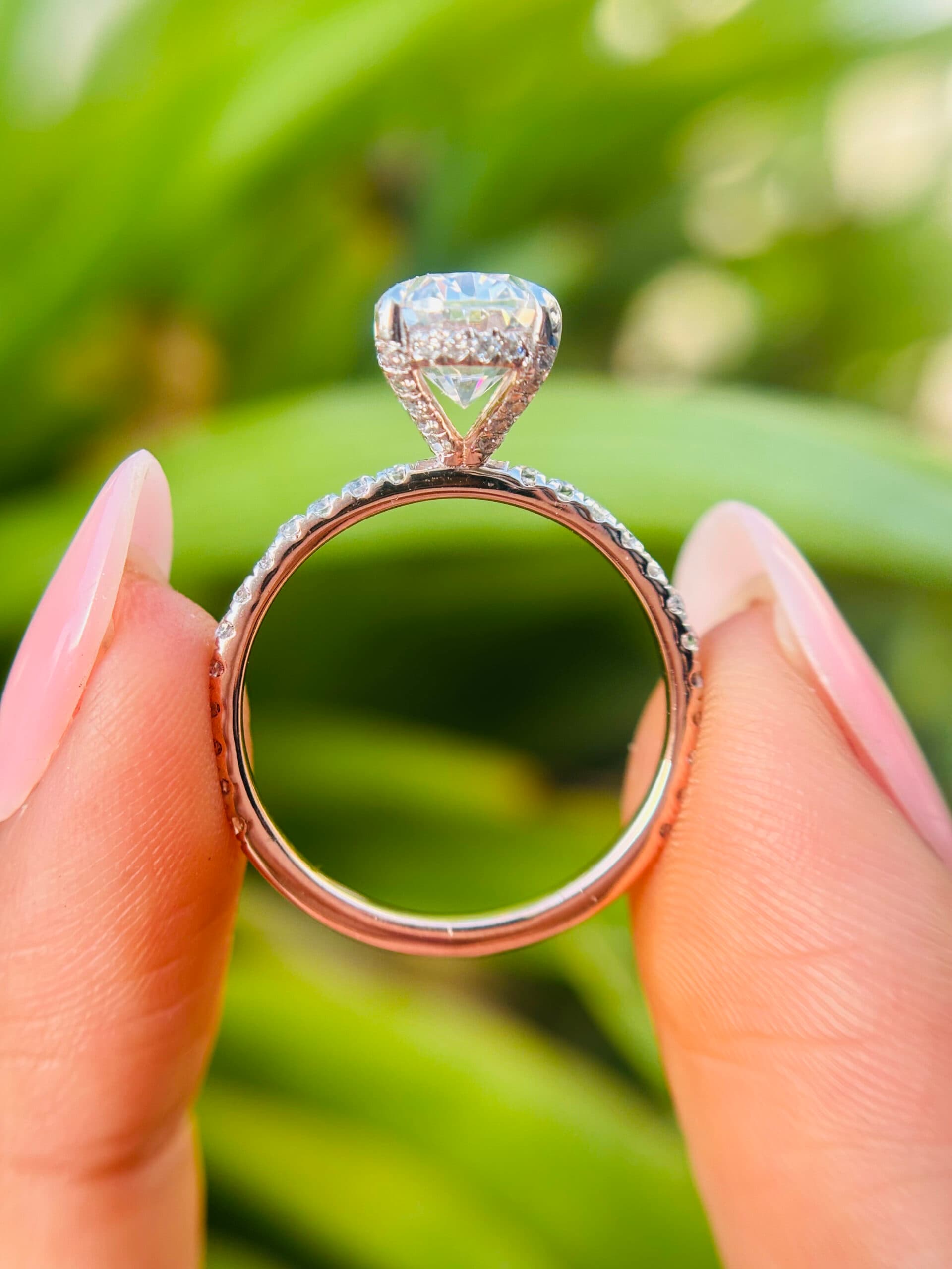 Oval Cut Ring — alternate view